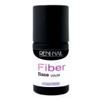 Fiber Base UV/LED - Baza budująca / włókna nylonowe - Clear Pink - 10ml
